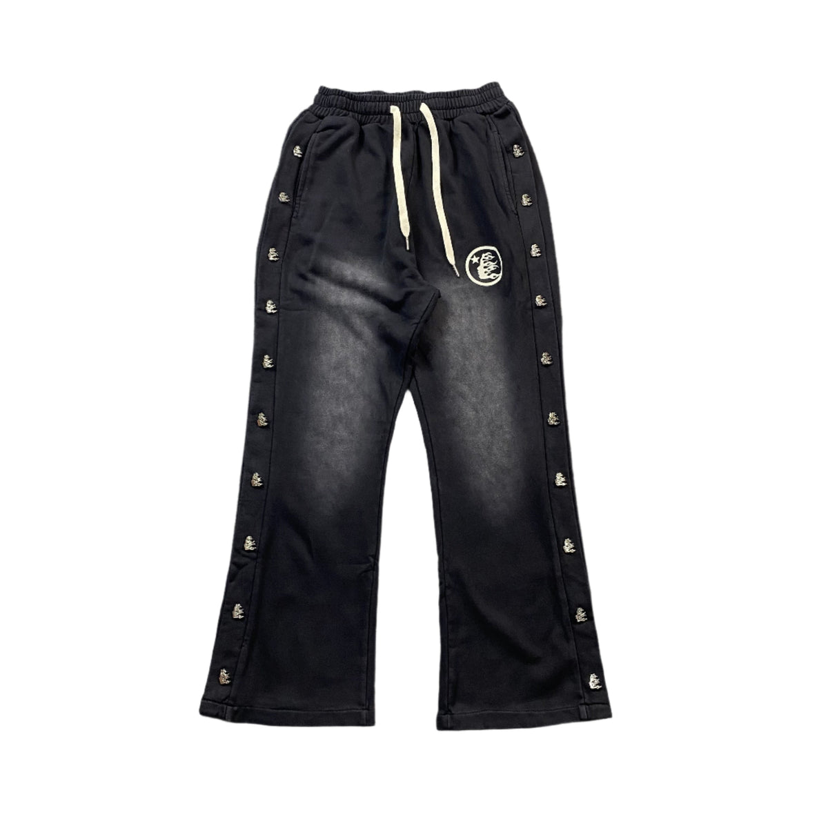 Hellstar "Records" Black Sweatpants