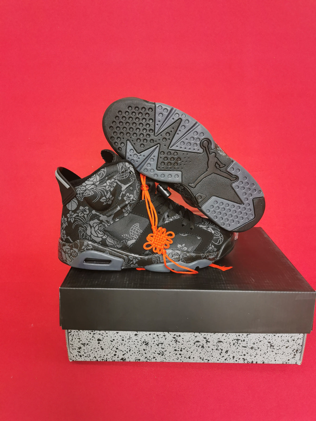 Jordan 6 Black and Orange