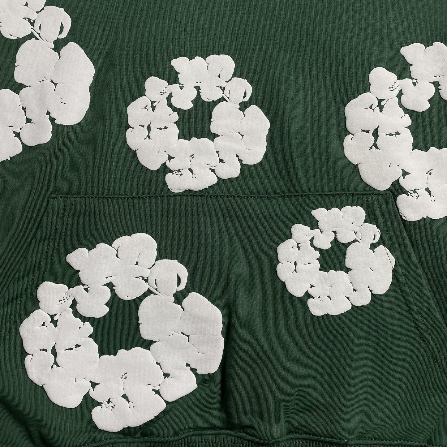 DENIM TEARS COTTON WREATH HOODIE GREEN